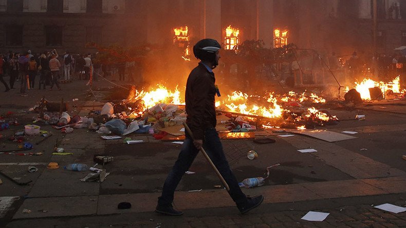 Russia urges UN to investigate 2014 Odessa massacre in which 48 people burned to death