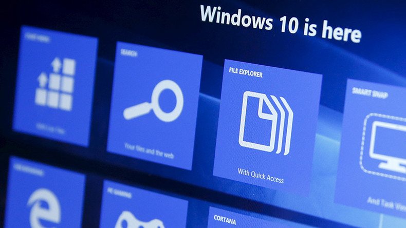 Windows 10 hell: Live weather forecast ambushed by dreaded pop-up (VIDEO)