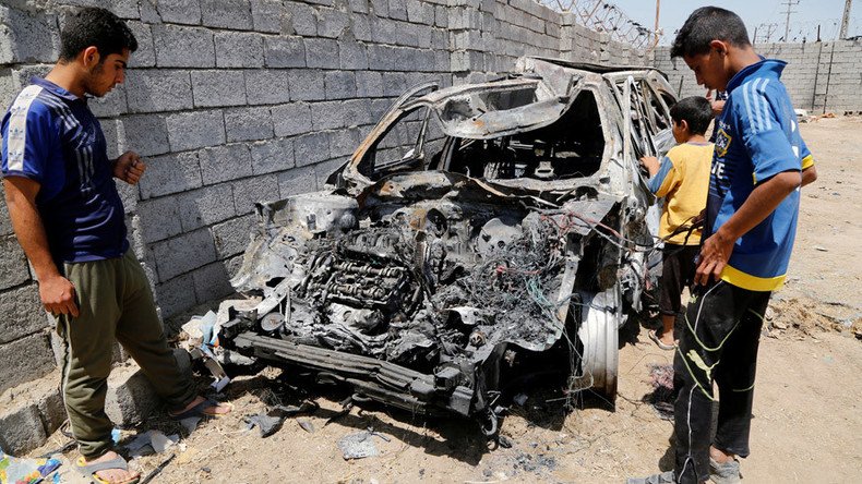 At least 21 killed, 42 injured as ISIS car bomb targets Shiite market near Baghdad – officials