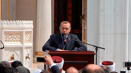 Erdogan opens $100mn Turkish cultural center in Maryland, blasts US elections’ Islamophobic rhetoric