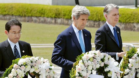 Kerry offers no Hiroshima apologies during 1st-ever visit by US state sec. to bombing memorial