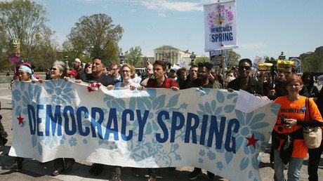 400+ arrested as Democracy Spring calls for fairer elections, no more money in politics