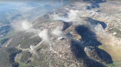 Syrian Army repels Al-Nusra offensive in Latakia mountains (DRONE VIDEO)