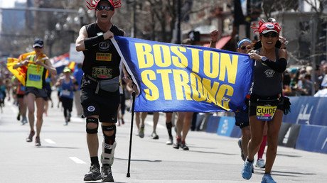 Spirit of Boston shines during 120th marathon as bombing victims remembered