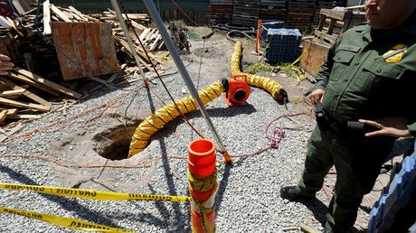 ‘Out in the open’: Half-mile long drug tunnel connects US to Mexico