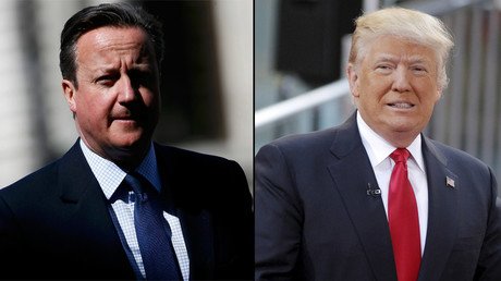 Hedging bets? Cameron leads Trump charm offensive … in case The Donald wins presidency