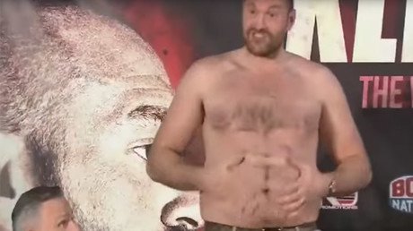 ‘Beaten by a fat man’: Fury taunts Klitschko ahead of rematch (VIDEO)