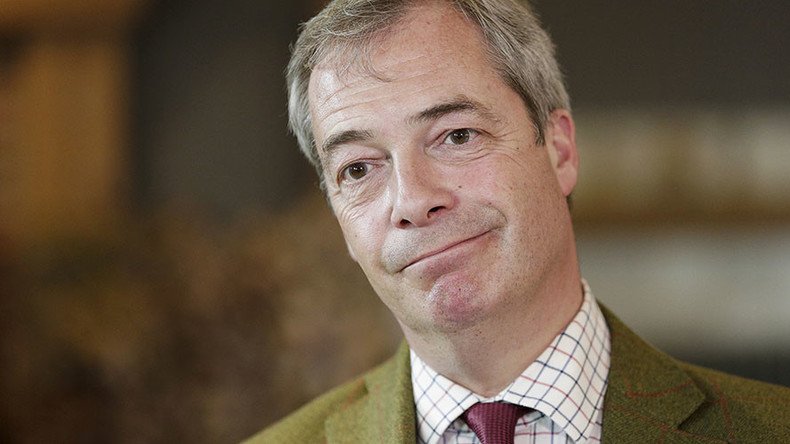 UKIP’s Farage racks up £15k daily EU bill on bodyguards who fetch ‘refreshments’
