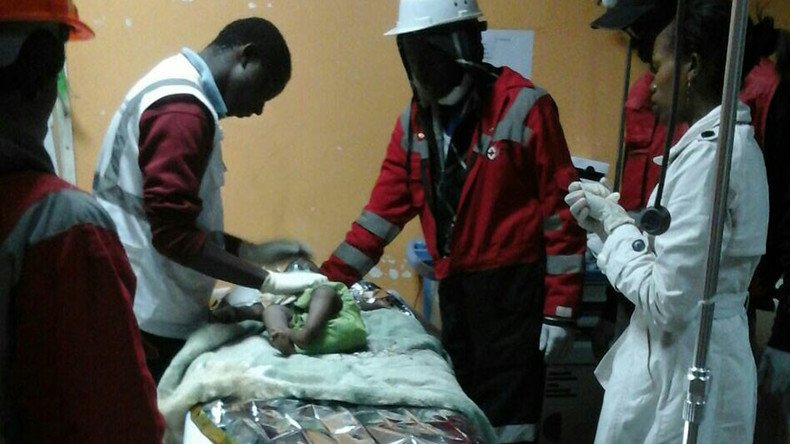 Miracle in Nairobi: Baby rescued from rubble 80 hrs after building collapses (PHOTOS)