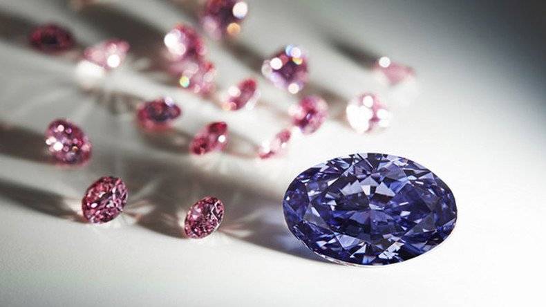 Rare purple diamond found in Australia fit for a king... or Prince