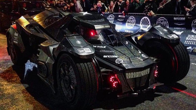 Real-life ‘Arkham Knight’ batmobile races through Europe this week (VIDEO, PHOTOS)