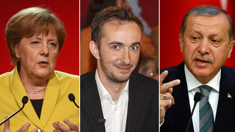 ‘Merkel threw me to a despot’: German comedian fights back against probe for insulting Erdogan