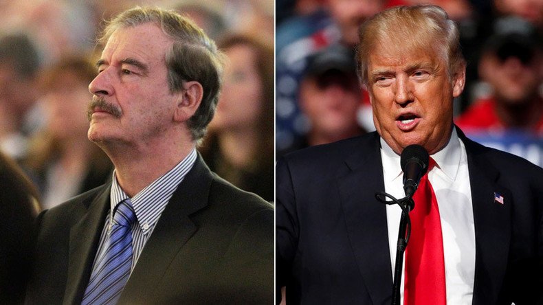 Ex-Mexican President Vicente Fox apologies to Trump for using F-word on ‘wall proposal’