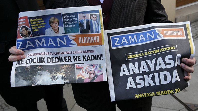 Turkish govt shuts down Zaman newspaper following seizure