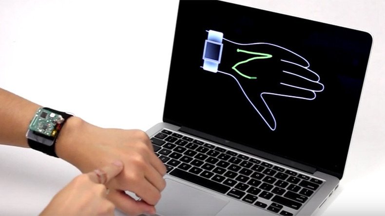US team turns arm skin into touchpad with new technology 