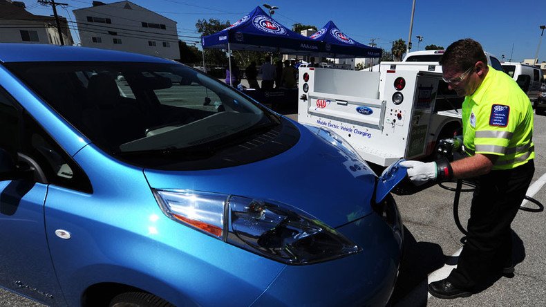 Japan has more electric car charging ports than gas stations