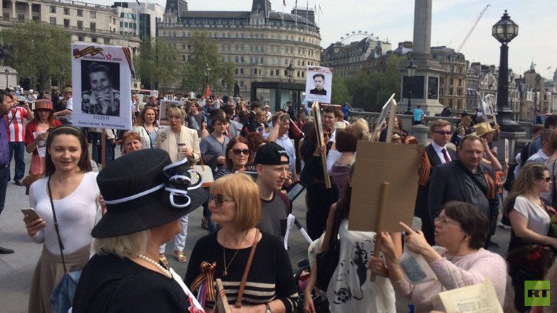 London hosts ‘Immortal Regiment’ march commemorating WWII veterans