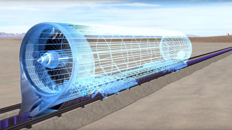 Hyperloop’s 1st-ever track test a success in Las Vegas (NEW VIDEO)