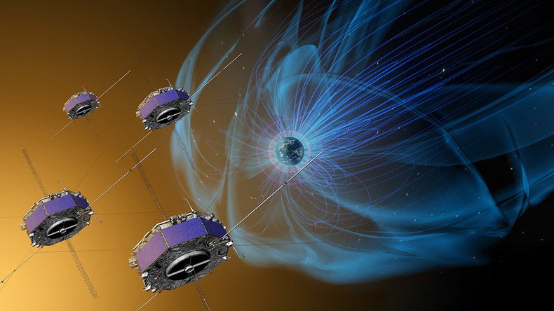 Invisible maelstrom: NASA flies spacecraft through magnetic explosions above Earth (VIDEO)