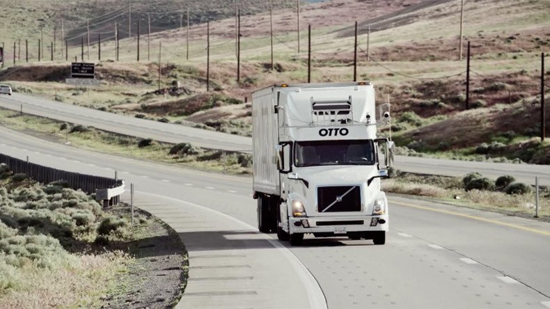 Self-driving freight trucks project eyes US highway routes (VIDEO)