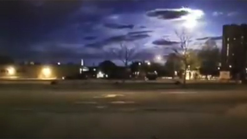 Cop dashcam captures spectacular giant fireball flaring over Maine (VIDEO)