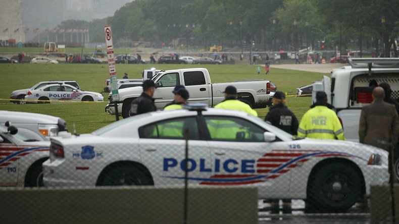 Man drives truck onto National Mall, warns of ‘dangerous substance’ inside