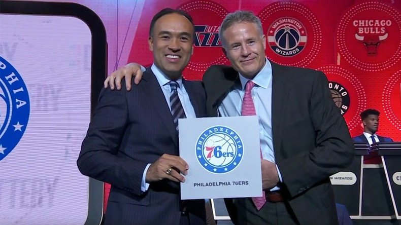 Philadelphia 76ers win 2016 NBA draft lottery
