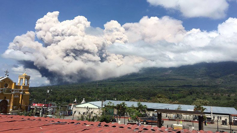 ‘Volcano of Fire’ erupts in Guatemala, prompting evacuations (PHOTOS)