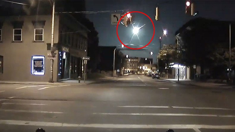 Meteor spectacularly shoots through sky in New York State (VIDEO)