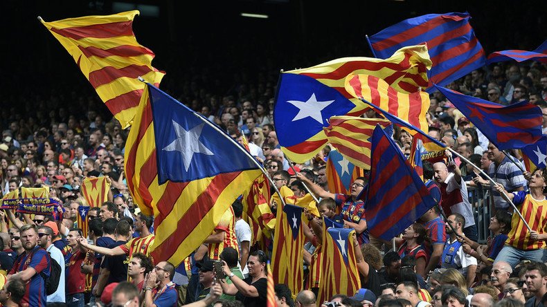 ‘Attack on freedom of expression’: Barcelona fuming as Madrid bans Catalan flag at football match 
