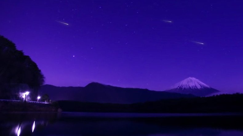 Man-made meteor shower to dazzle skies at 2020 Olympics (VIDEO)