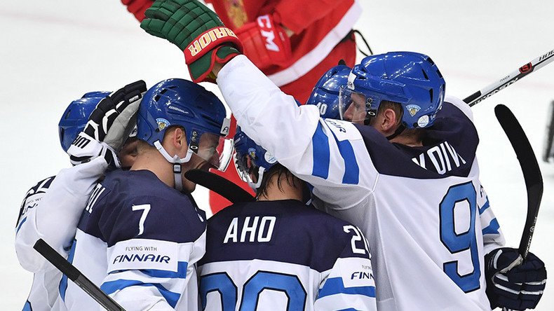Finland eliminates Russia in Hockey World Championships semifinals