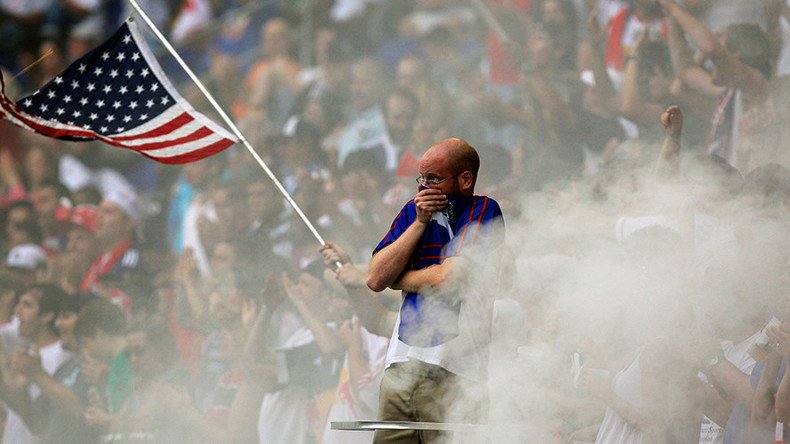 Hooliganism proves US sports fans have finally embraced soccer (VIDEO)