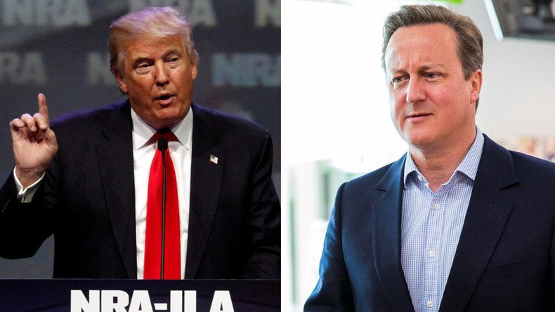 Cameron: ‘I’d meet Trump, but his Muslim comments are dangerous’ 