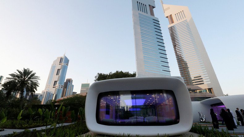 Giant 3D printer shaped Dubai’s ‘Office of the Future’ in less than three weeks (PHOTOS)