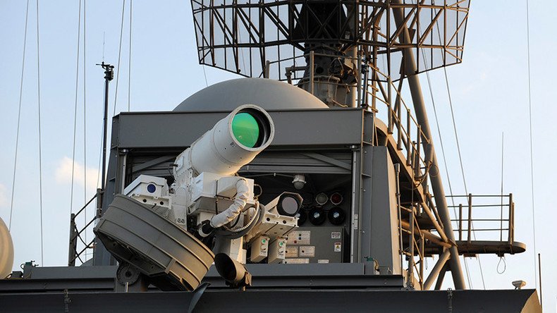Ship-mounted laser cannon tops British military’s wish list