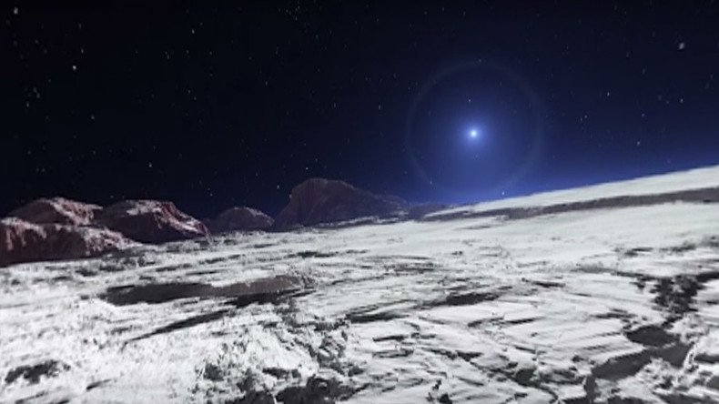 Out of this world: Amazing virtual reality tour of Pluto in unbelievable detail (360 VIDEO)