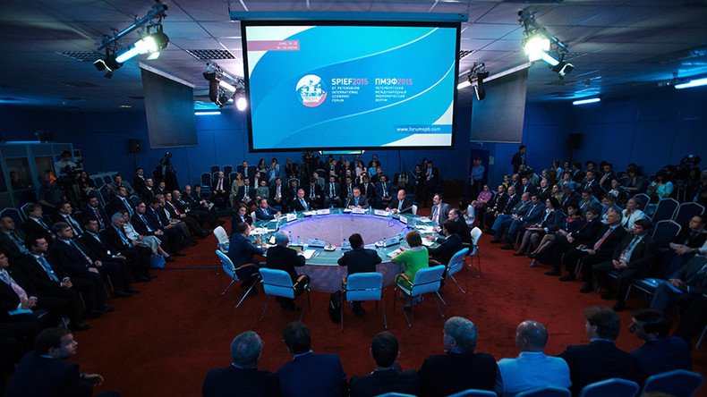 Approaching International Economic Forum in Saint Petersburg