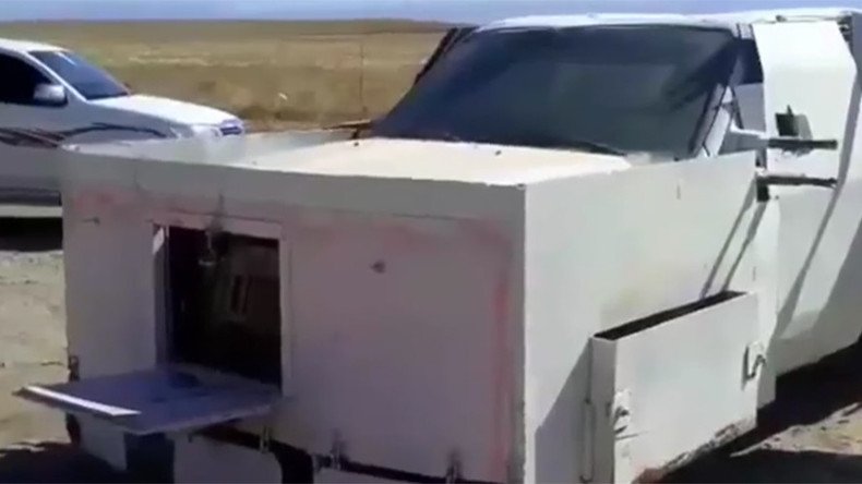 ISIS ‘Mad Max’ suicide truck seized before detonation (VIDEO)