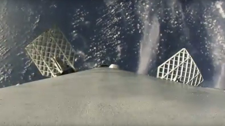 NASA SpaceX rocket captured landing back on earth (VIDEO)