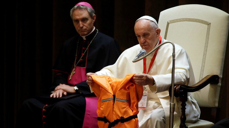 Pope mourns drowned refugees as illegal crossings soar