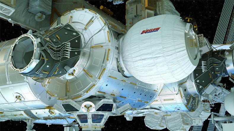 NASA inflates new ISS module (VIDEO)