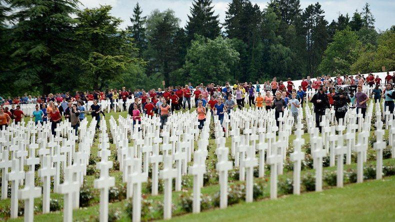 'Indecent': Outrage in France after children run through WWI graves to mark battle