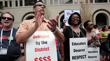 Happy Educators Appreciation Week: Teachers protest potential lost wages with ‘sick-out’