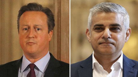 New London Mayor Sadiq Khan accuses Cameron & Goldsmith of ‘Trump’ tactics