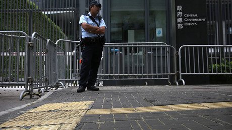No stone unglued: Hong Kong secures bricks as safety measure ahead of Chinese official visit