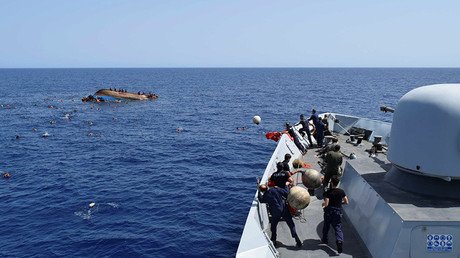 ‘Shockingly large’ number of refugees in Med pushes German Navy to limits – report