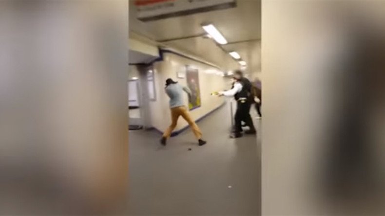 Jury sees police taser ‘mentally ill’ Islamic extremist who slashed London commuter’s throat (VIDEO)