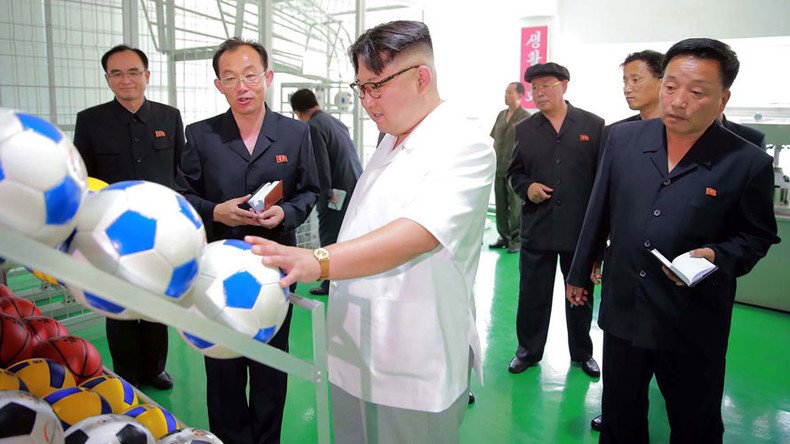 'World-class athletic equipment is very important business for us' - Kim Jong-un 