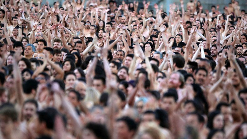 Over 6,000 pose nude for group photo in Colombia (PHOTOS, VIDEO, NSFW)